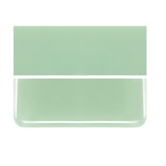 Bullseye Mint Green - Opalescent - 3mm - Fusible Glass Sheets