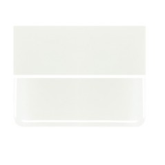 Bullseye White - Opalescent - 3mm - Fusible Glass Sheets
