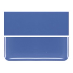 Bullseye Cobalt Blue - Opalescent - 2mm - Thin Rolled - Fusible Glass Sheets