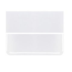 Bullseye Lacy White - Opalescent - 3mm - Fusible Glass Sheets
