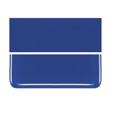 Bullseye Deep Cobalt Blue - Opalescent - 2mm - Thin Rolled - Fusible Glass Sheets