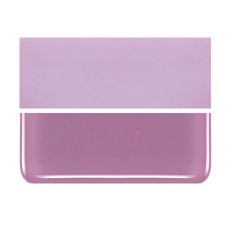 Bullseye Pink - Opalescent - 2mm - Thin Rolled - Fusible Glass Sheets