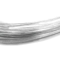 Copper Wire (Silver Plated) - 1.5mm - ca.1.5m