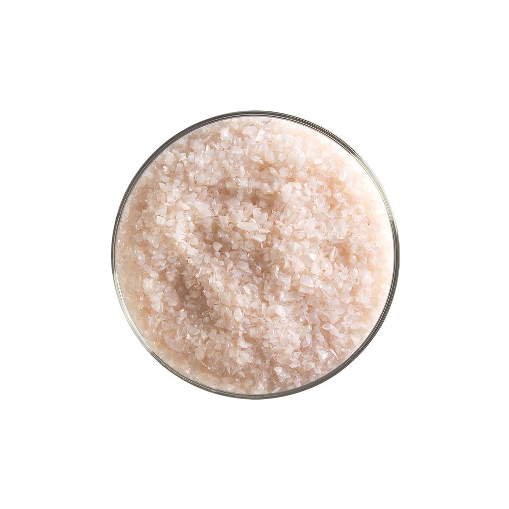 Bullseye Frit - Light Peach Cream - Medium - 2.25kg - Opalescent