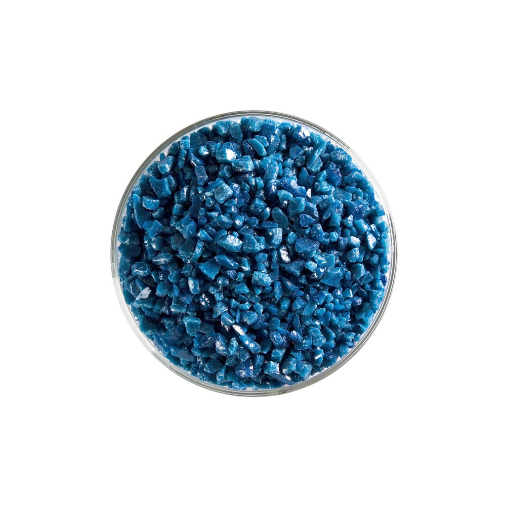 Bullseye Frit - Steel Blue - Coarse - 2.25kg - Opalescent