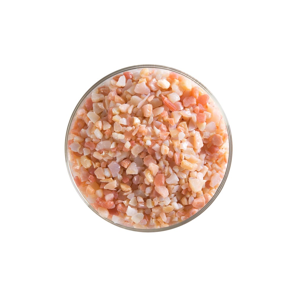Bullseye Frit - Salmon Pink - Coarse - 2.25kg - Opalescent
