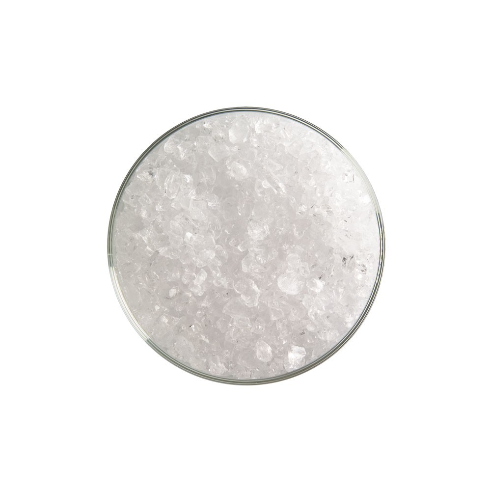 Bullseye Frit - Crystal Clear - Coarse - 2.25kg - Transparent