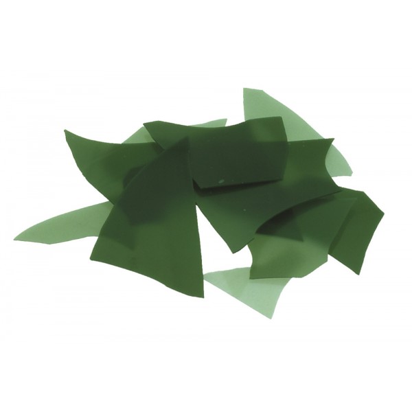 Bullseye Confetti - Mineral Green - 50g - Opalescent