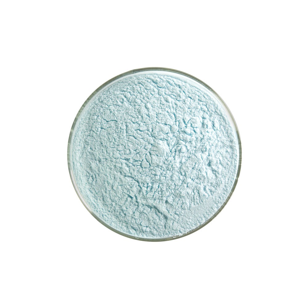 Bullseye Frit - Turquoise Blue - Powder - 450g - Transparent