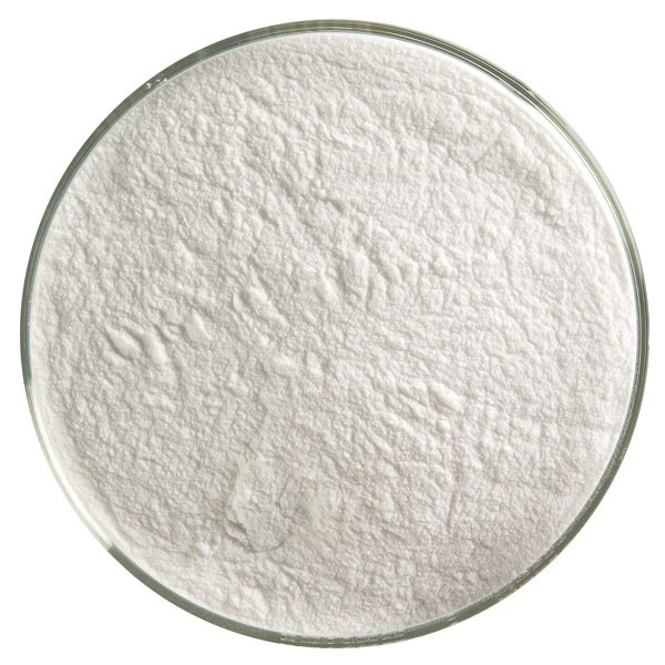 Bullseye Frit - White - Powder - 450g - Opalescent