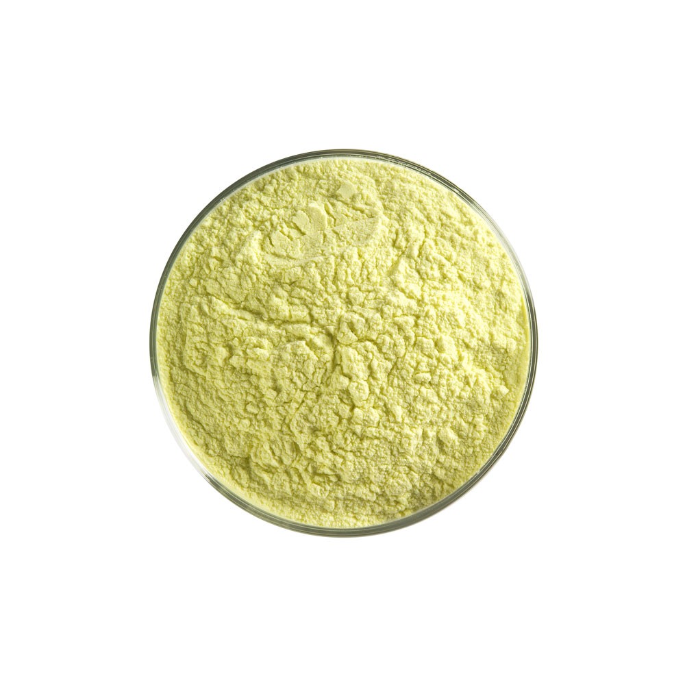 Bullseye Frit - Canary Yellow - Powder - 450g - Opalescent
