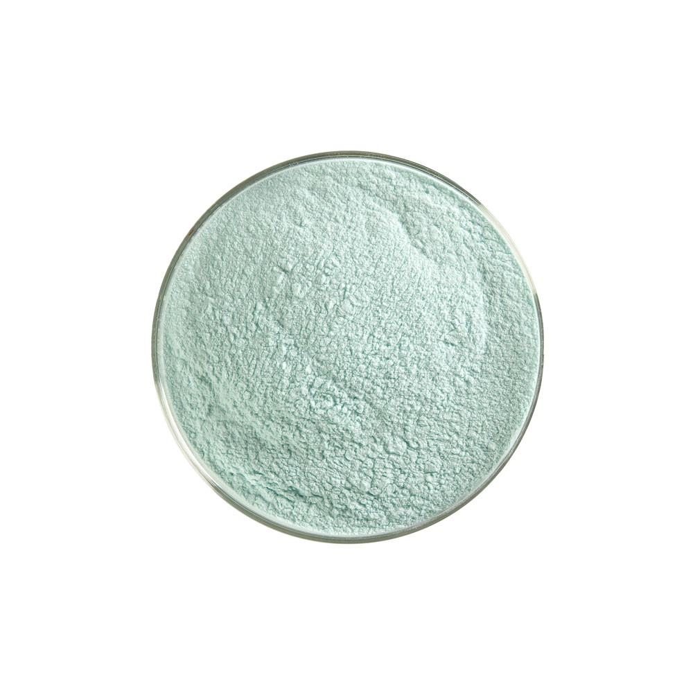Bullseye Frit - Teal Green - Powder - 450g - Opalescent
