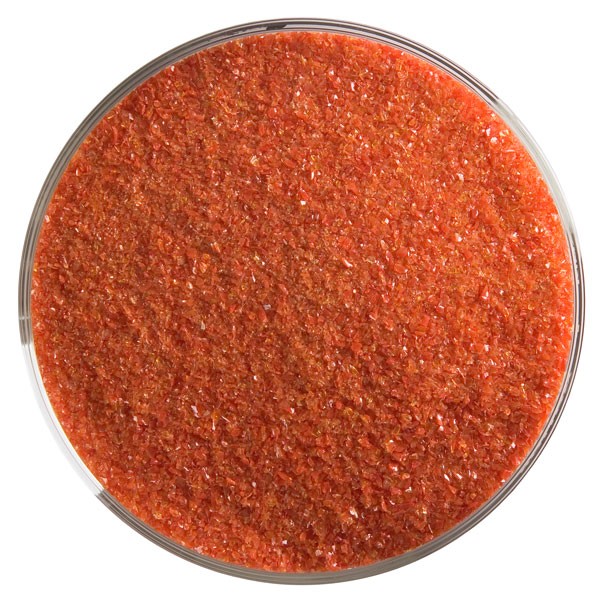 Bullseye Frit - Red Opal - Fine - 450g - Opalescent
