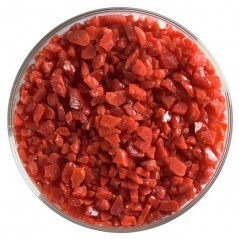 Bullseye Frit - Red Opal - Coarse - 450g - Opalescent