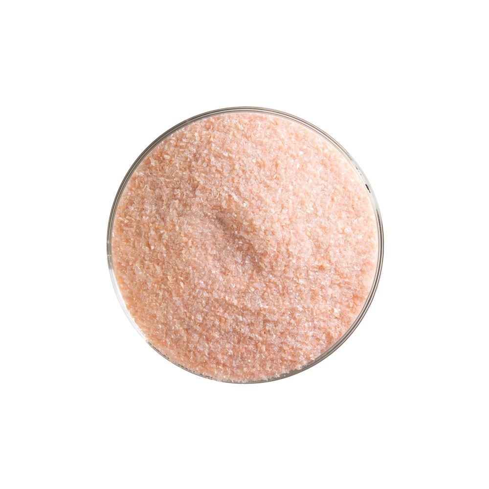 Bullseye Frit - Salmon Pink - Fine - 450g - Opalescent