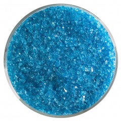 Bullseye Frit - Turquoise Blue - Medium - 450g - Transparent