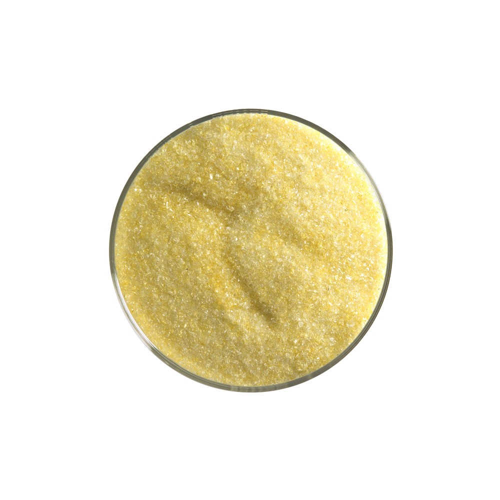 Bullseye Frit - Yellow - Fine - 450g - Transparent