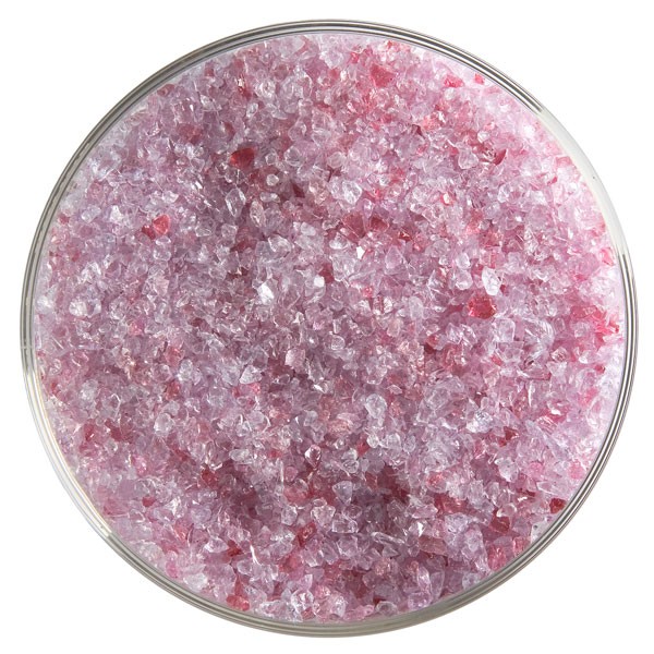Bullseye Frit - Cranberry Pink - Medium - 450g - Transparent