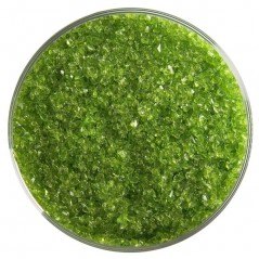 Bullseye Frit - Spring Green - Medium - 450g - Transparent