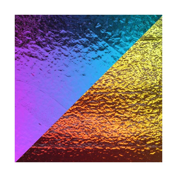 Dichroic - Rainbow - On Thin Clear - 2mm