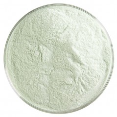 Bullseye Frit - Light Green - Powder - 450g - Transparent