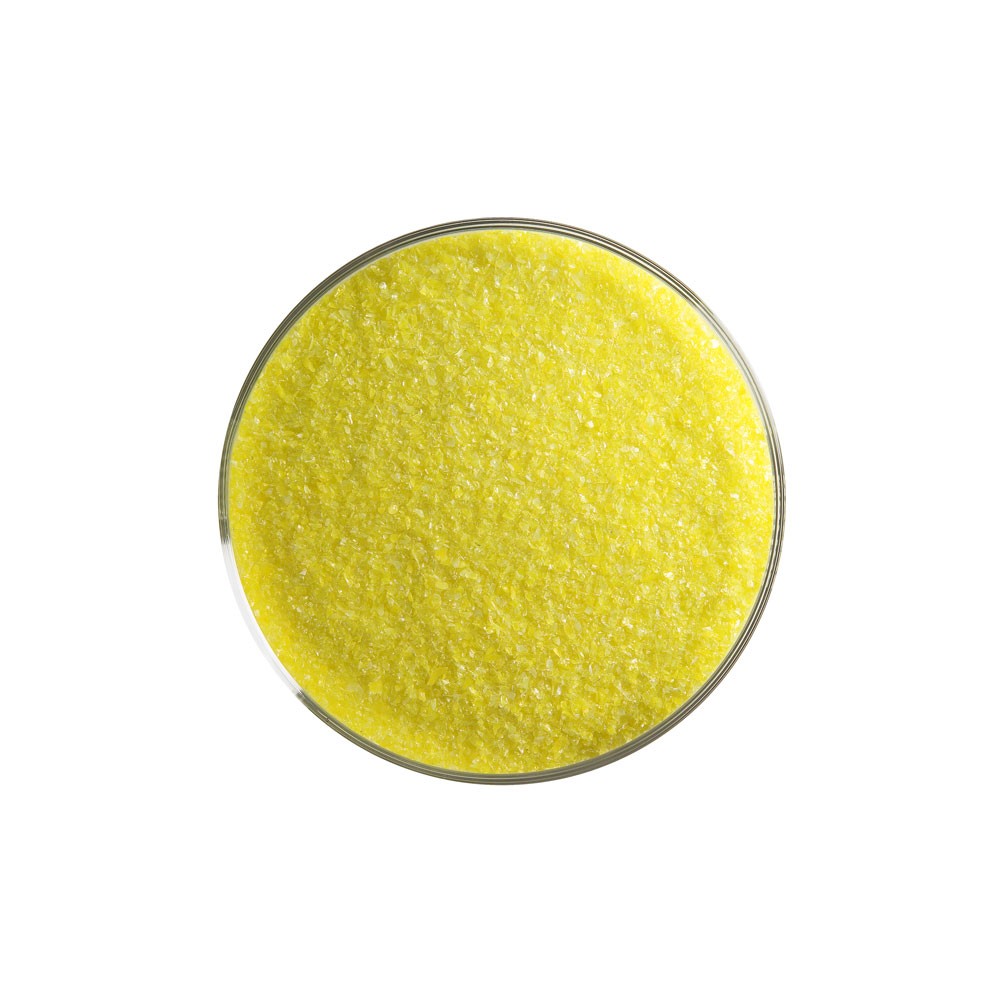 Bullseye Frit - Canary Yellow - Fine - 450g - Opalescent