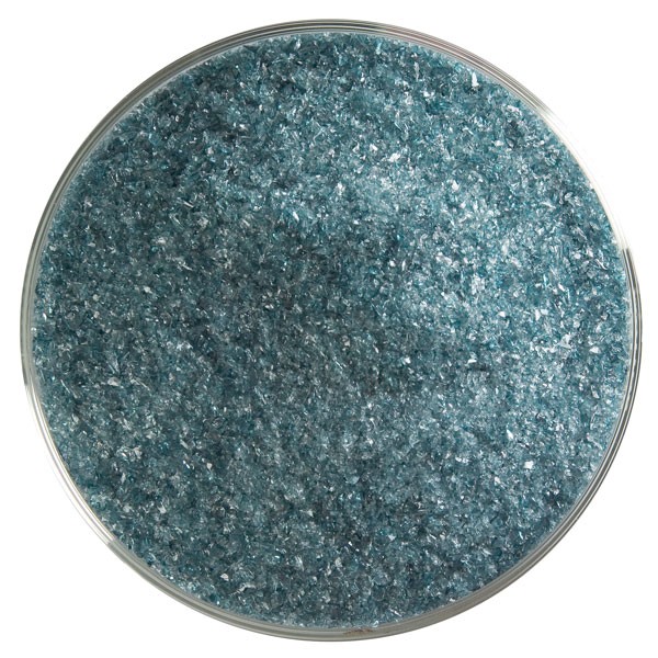 Bullseye Frit - Aquamarine Blue - Fine - 450g - Transparent