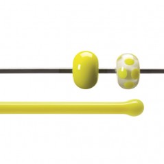 Bullseye Rods - Canary Yellow - 4-6mm - Opalescent