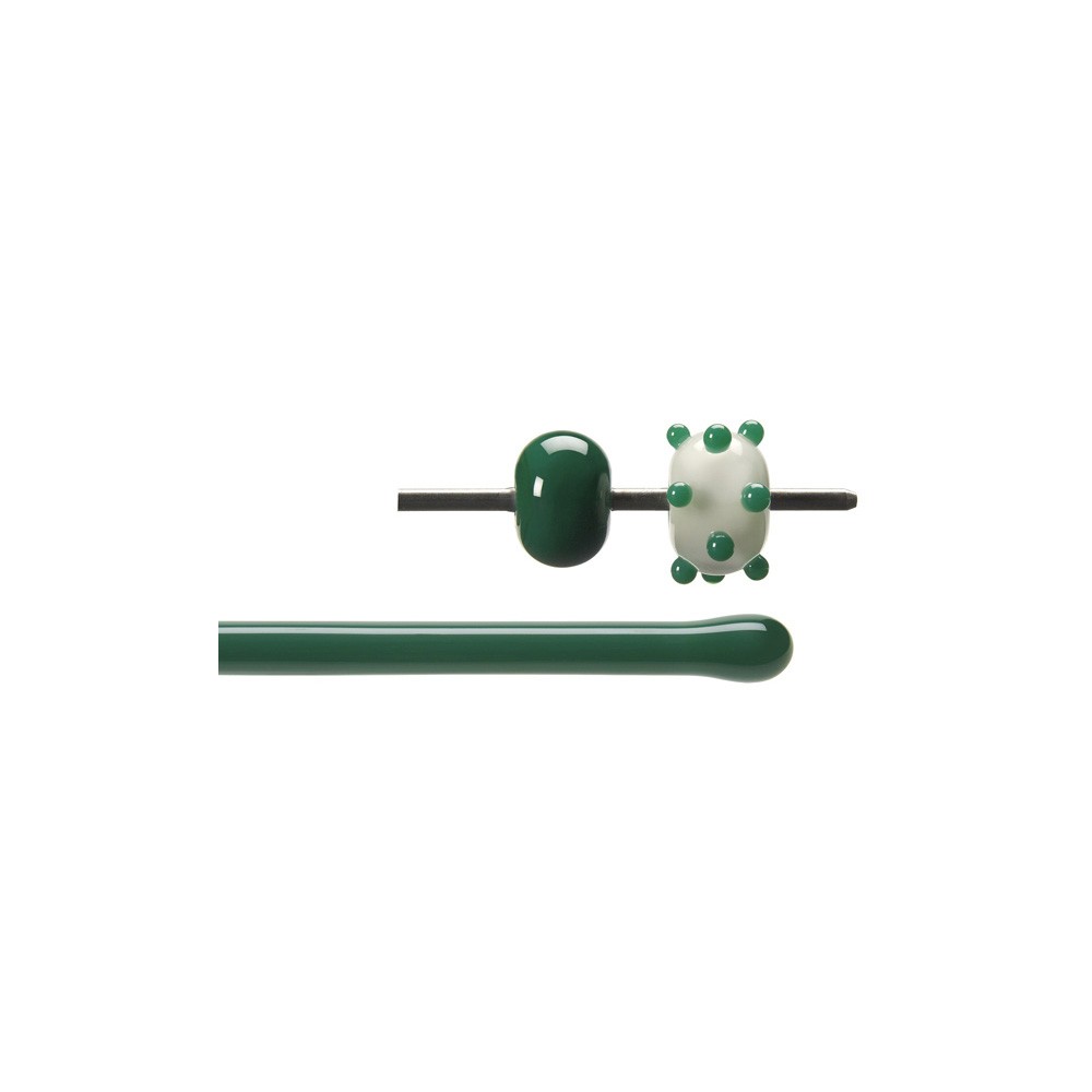 Bullseye Rods - Jade Green - 4-6mm - Opalescent
