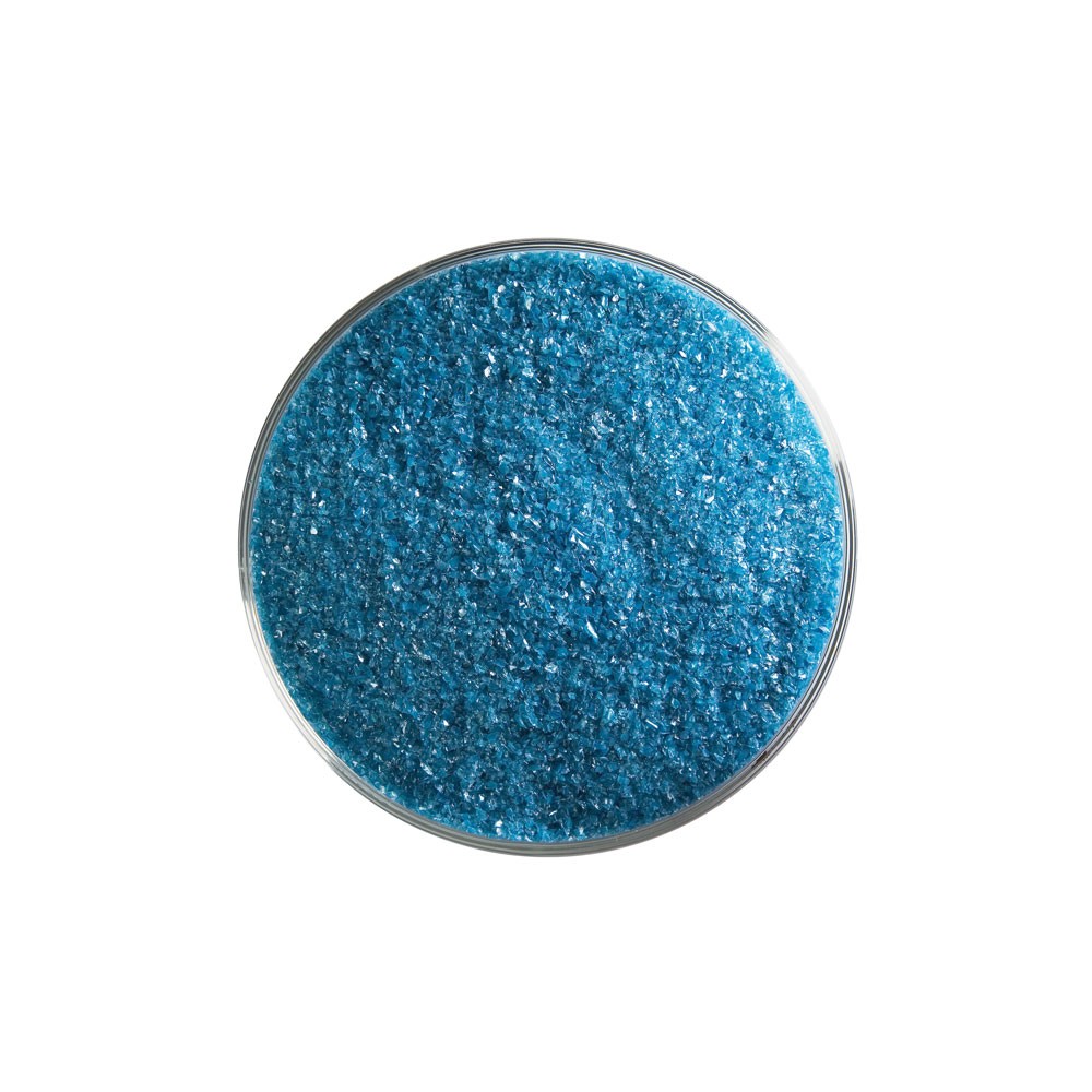 Bullseye Frit - Steel Blue - Fine - 450g - Opalescent