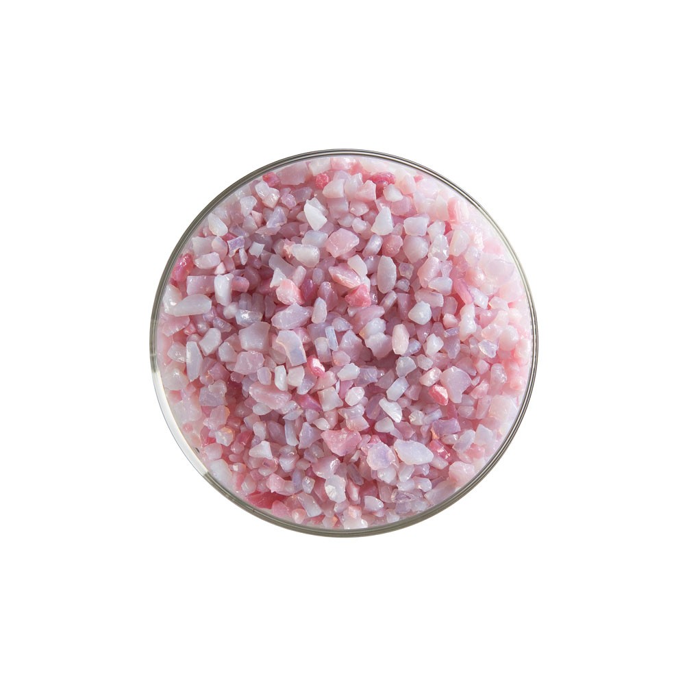 Bullseye Frit - Pink - Coarse - 450g - Opalescent