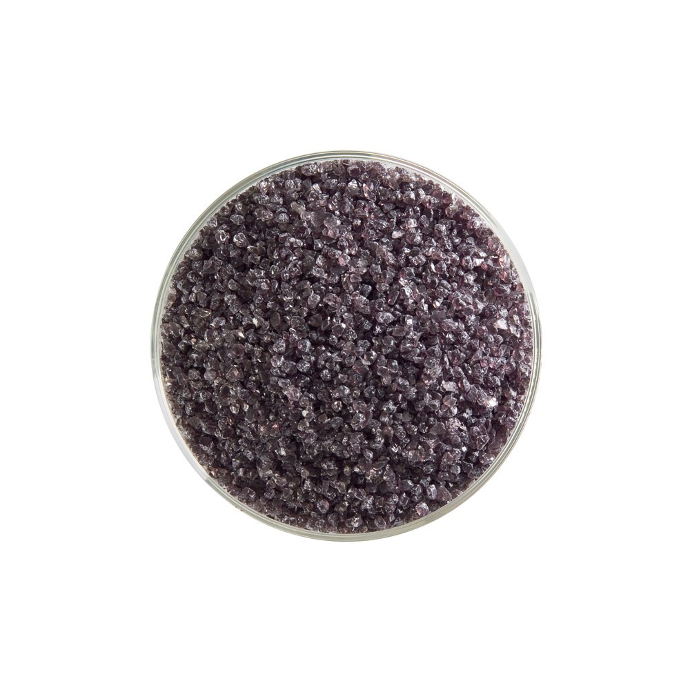 Bullseye Frit - Charcoal Gray - Medium - 450g - Transparent