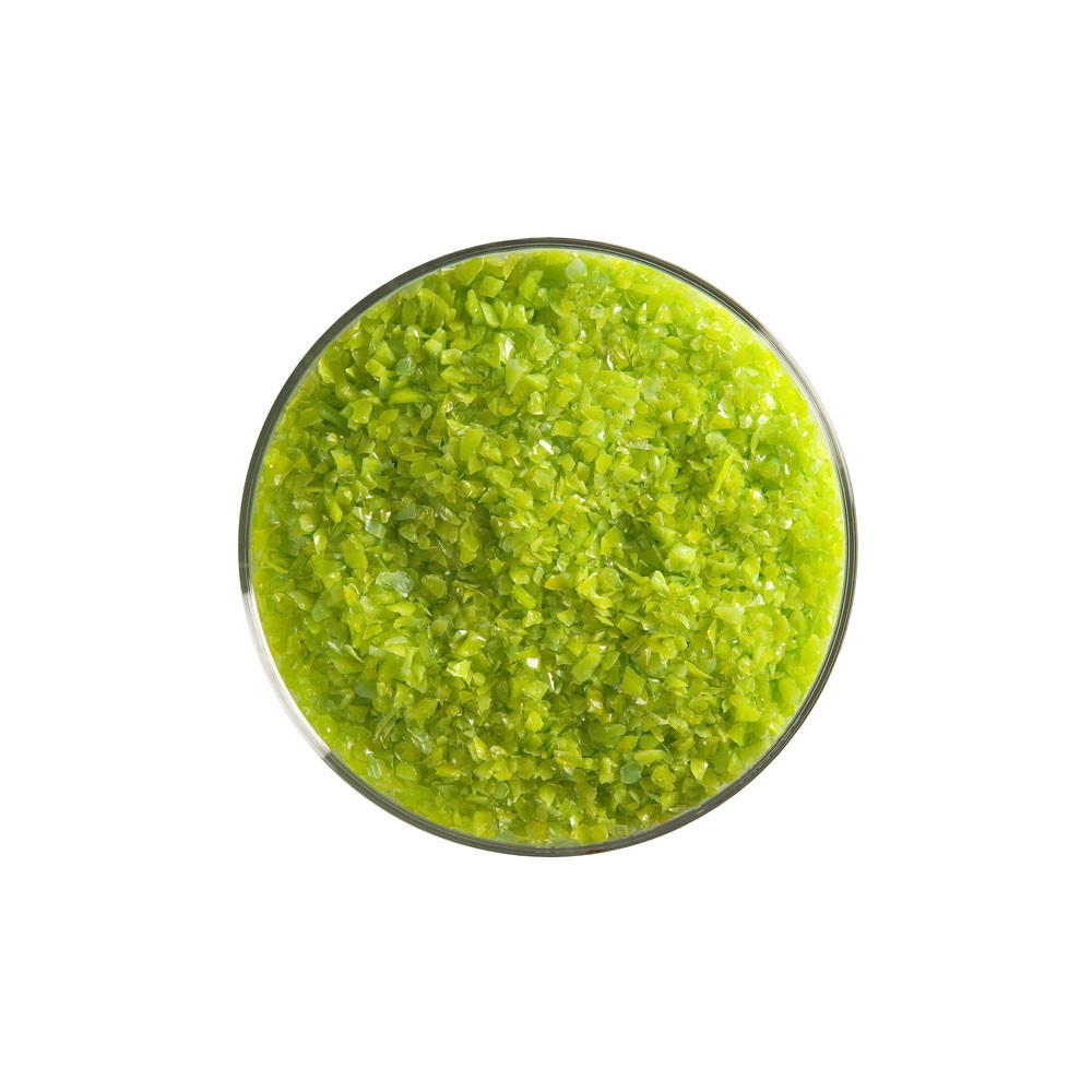 Bullseye Frit - Spring Green - Medium - 450g - Opalescent