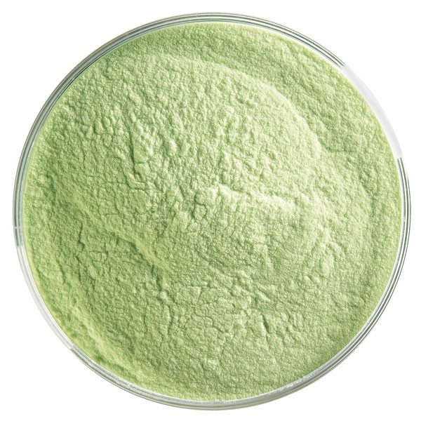 Bullseye Frit - Spring Green - Powder - 450g - Opalescent