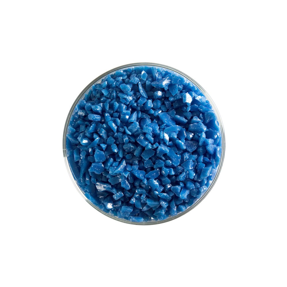 Bullseye Frit - Egyptian Blue - Coarse - 2.25kg - Opalescent