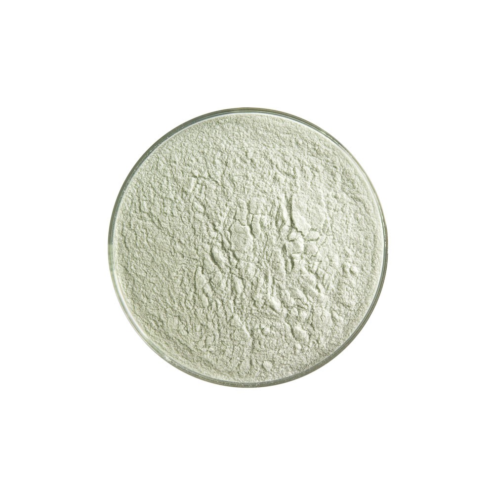 Bullseye Frit - Olive Green - Powder - 450g - Transparent