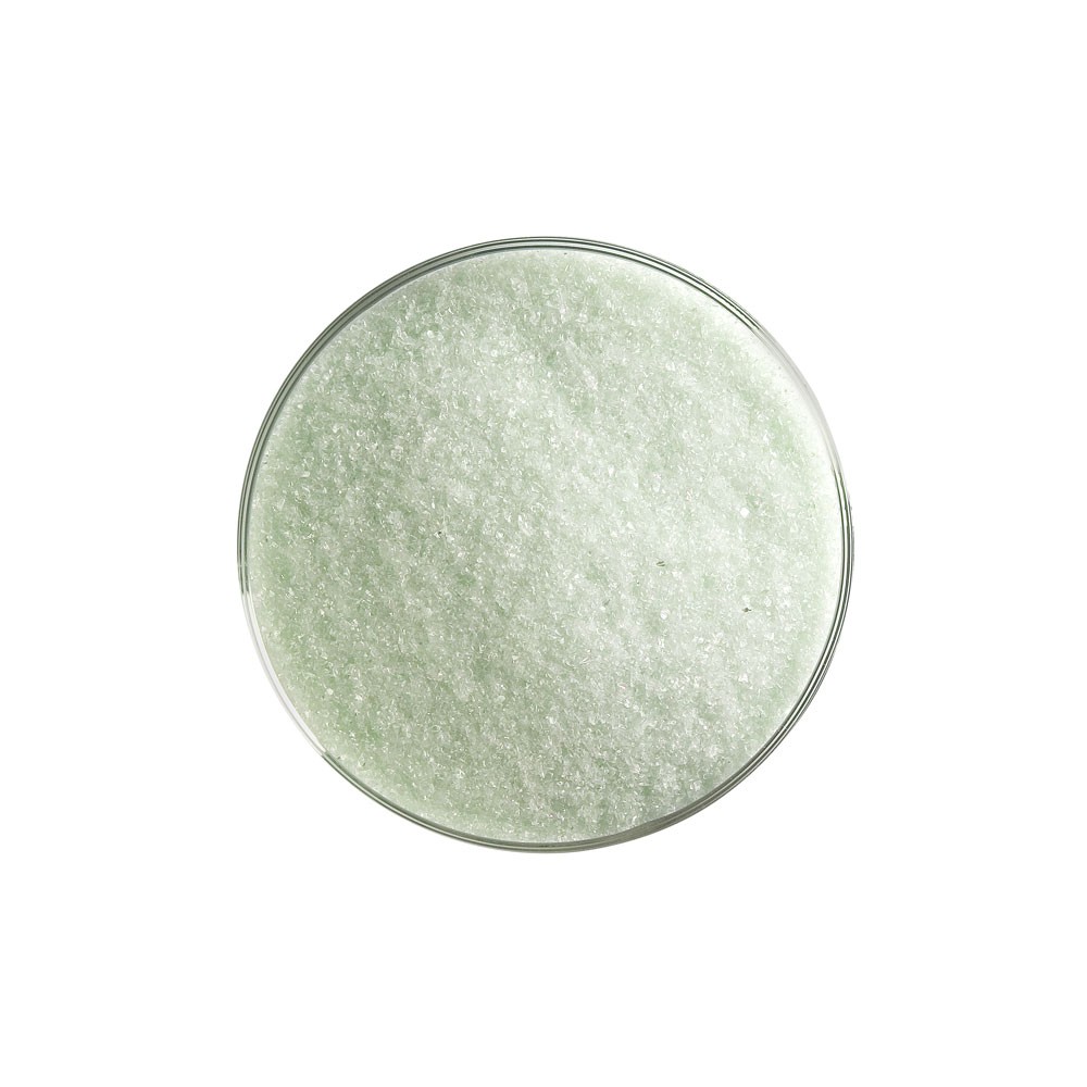 Bullseye Frit - Grass Green Tint - Fine - 450g - Transparent