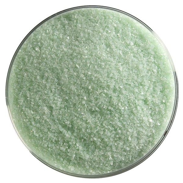 Bullseye Frit - Mint Green - Fine - 450g - Opalescent