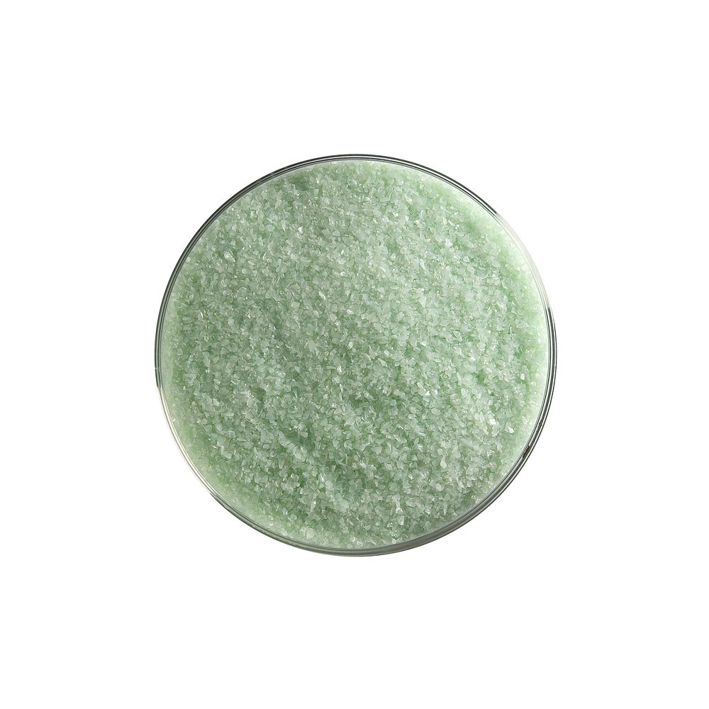 Bullseye Frit - Mint Green - Fine - 450g - Opalescent