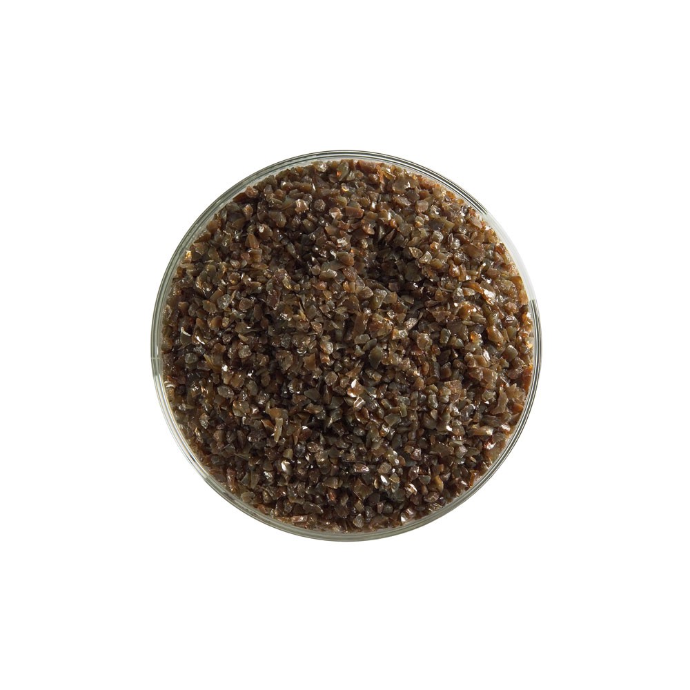 Bullseye Frit - Woodland Brown - Medium - 450g - Opalescent