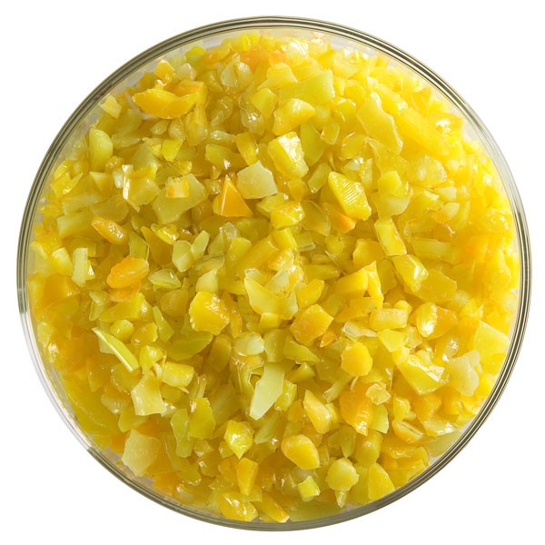 Bullseye Frit - Marigold Yellow - Coarse - 2.25kg - Opalescent
