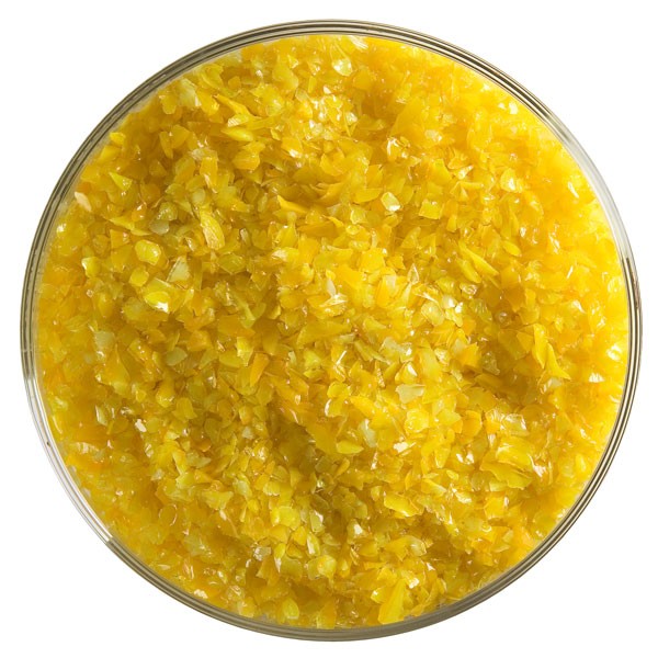 Bullseye Frit - Marigold Yellow - Medium - 450g - Opalescent