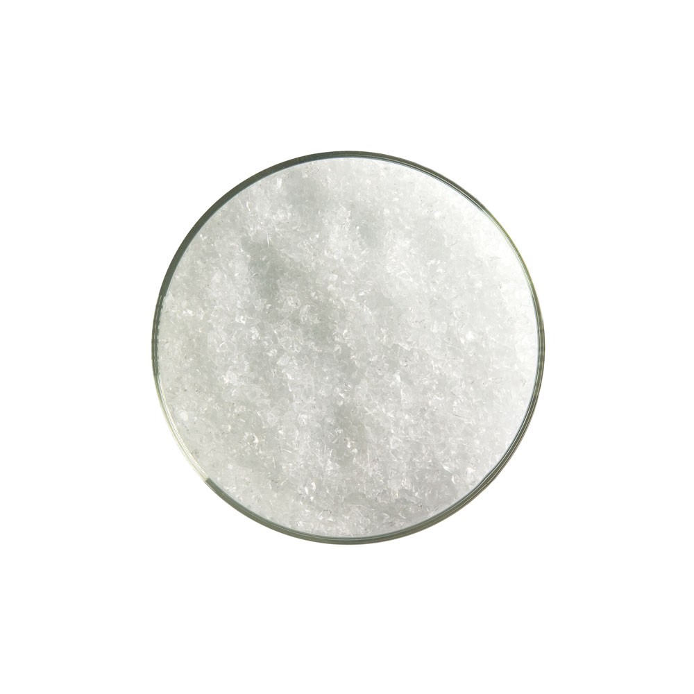 Bullseye Frit - Translucent Whitemedium - 2.25kg - Opalescent