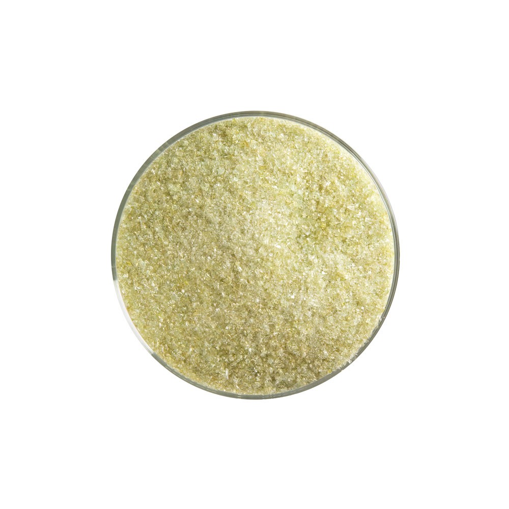 Bullseye Frit - Chartreuse - Fine - 450g - Transparent