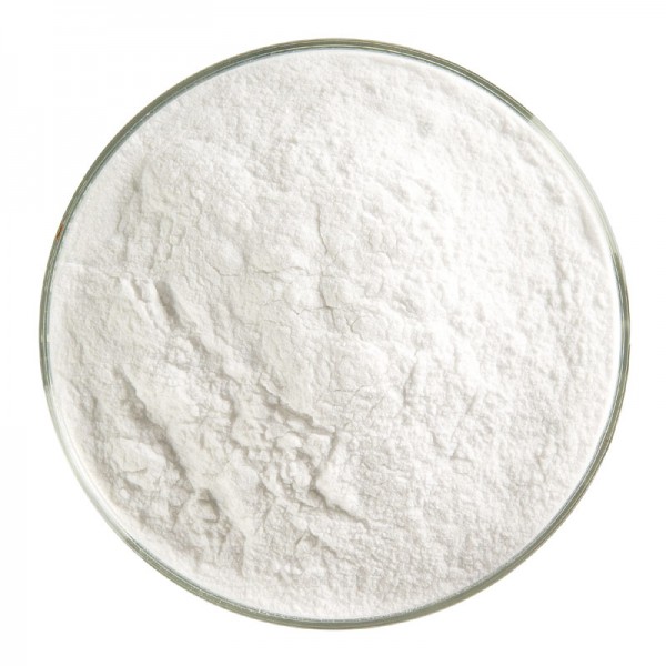 Bullseye Frit - Dense White - Powder - 450g - Opalescent