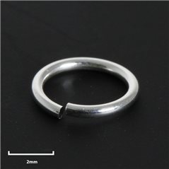 Round Jump Ring - Silver 925 - 5mm - 50pcs
