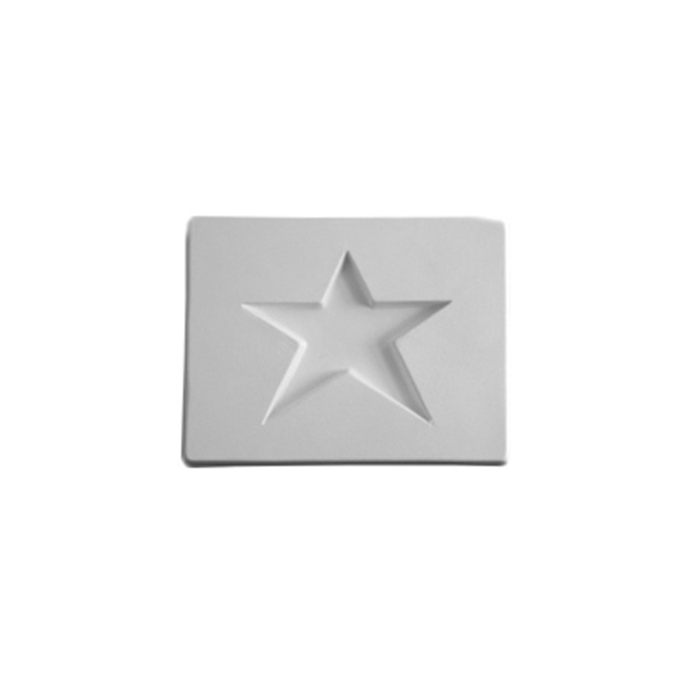 Star - 10.7x8.2x1.3cm - Opening: 6.3x6.8cm - Fusing Mould