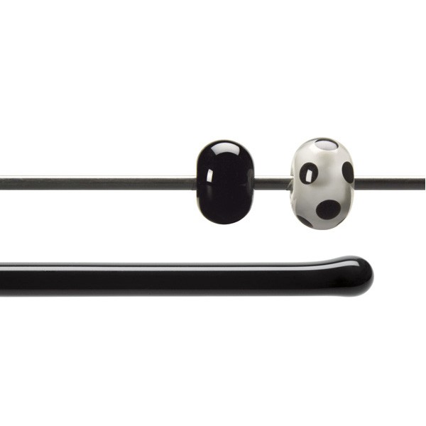 Bullseye Rods - Stiff Black - 4-6mm - Opalescent