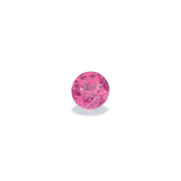 Cubic Zirconia - Pink - Round - 6mm - 5pcs