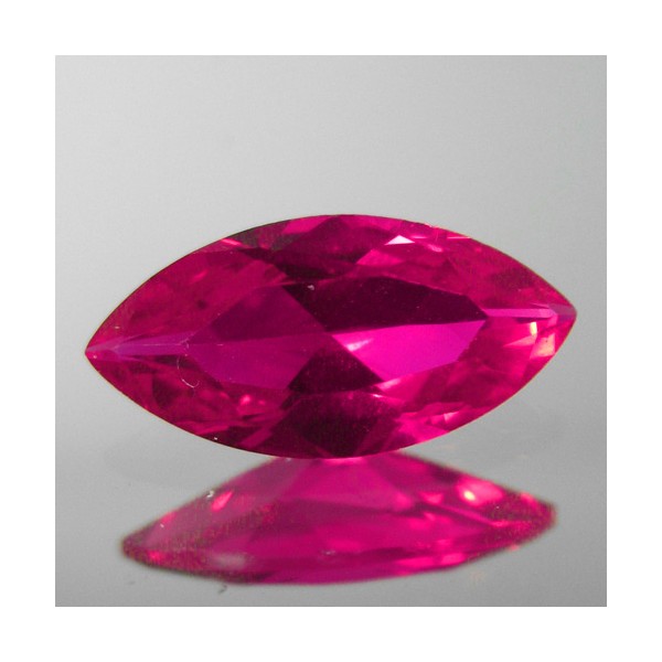 Lab Corundum - Ruby Red - Marquise - 5x2.5mm - 5pcs
